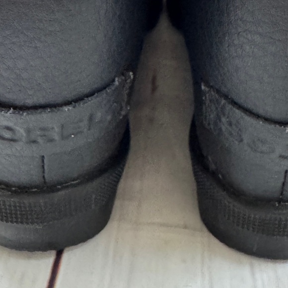 SOREL Lexie Youth Winter Boots Size 1 Green Black Waterproof - Picture 6 of 6